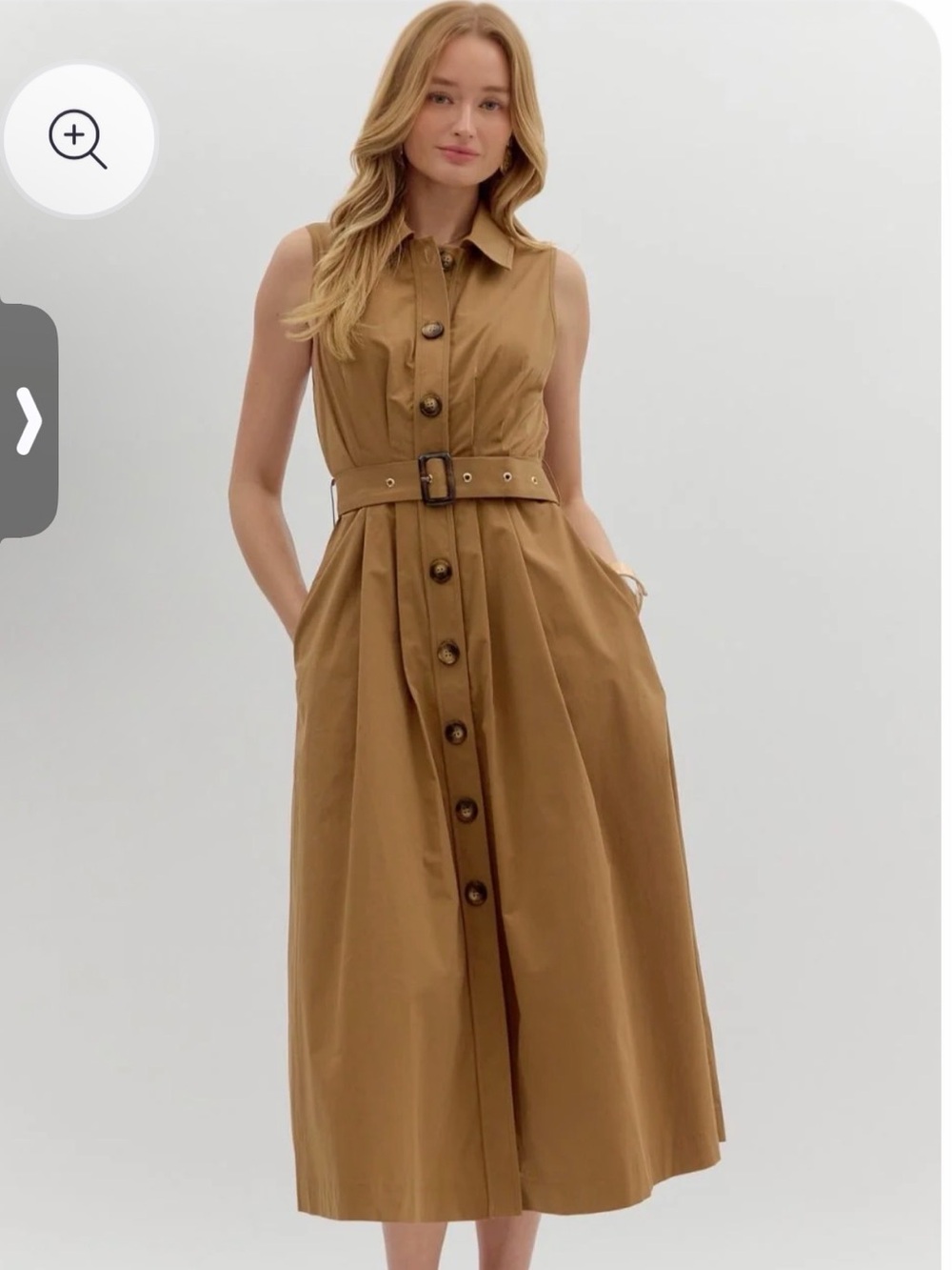 entro Brown Women's dress